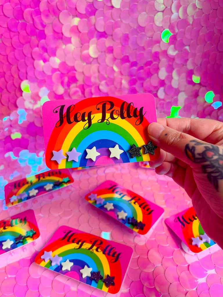 Hello polly earrings Clearance